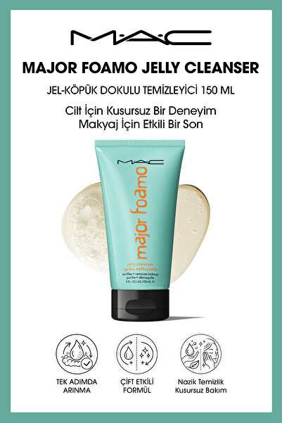 M.A.C Major Foamo Jelly Cleanser - Jel-Köpük Dokulu Temizleyici 150 ML