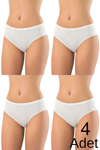 Mifella 4-Piece Advantage Set Bato Non-Marking Combed Cotton Underwear for Wo...