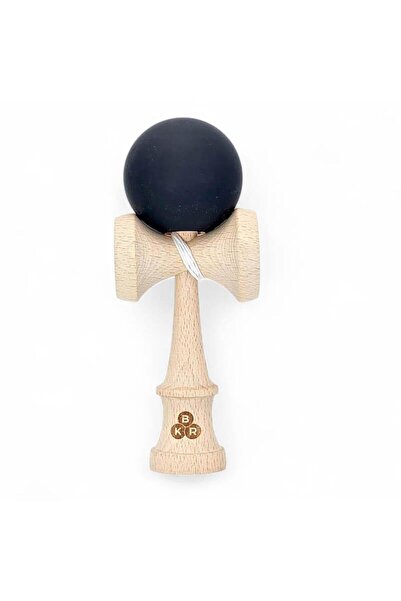 KENDAMA KBR Μεγάλα κύπελλα από καουτσούκ σε μαύρο χρώμα με τρύπα βάσης