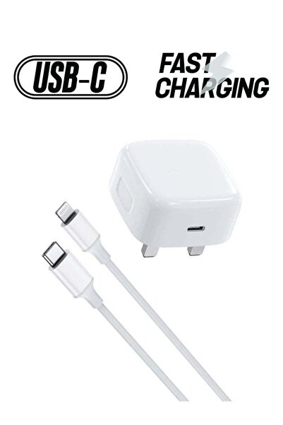 Shopi Type C Fast Charging Wall Plug With Lightning Cable for Quick Power-