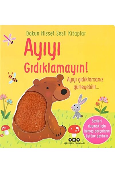 Karma Kitaplar Dokun Hisset Sesli Kitaplar - Ayıyı Gıdıklamayın!