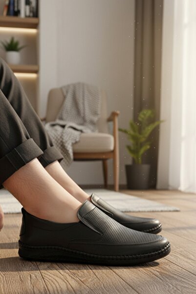 enoch Genuine Leather Handcrafted Stitched and Comfort Sole Lace-Up Men's Cas...