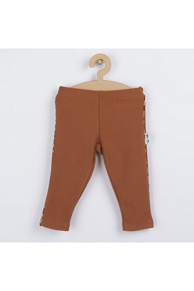 Nicol Baby cotton leggings Mia brown, size 56 (0-3m)