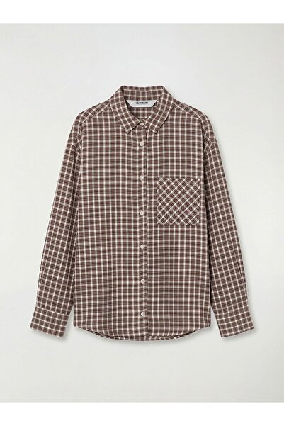 LC Waikiki Plaid Poplin Girls' Shirt