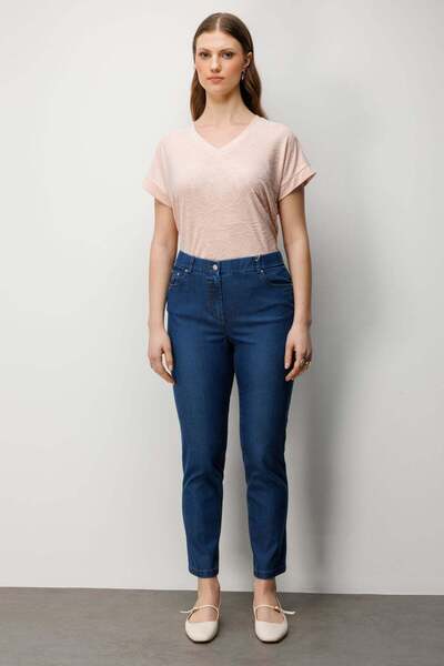 Ekol Five Pocket Skinny Leg Trousers