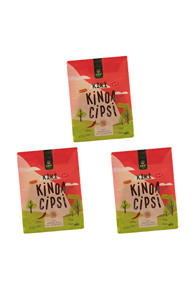 Cey Natural Foods 3 X Kiki Acılı Kinoa Cips 30 Gr