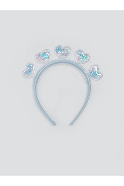 LC Waikiki Rmz Gi̇yi̇m Farkiyla Heart Embroidered Baby Girl Crown