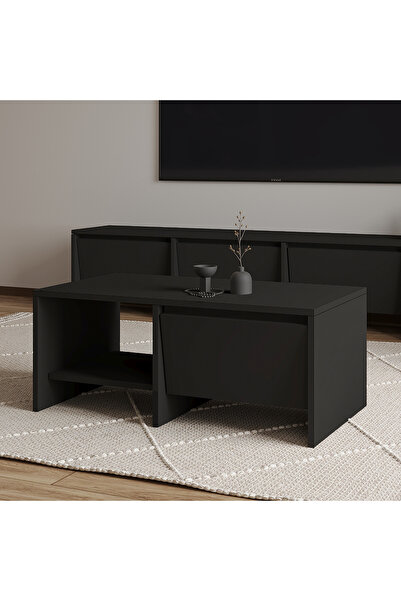 İNARCH DİZAYN Laris Kapaklı Orta Sehpa – 90 cm Modern Tasarım