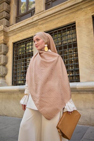 Silk Home Silkhome Monogram Pamuk İpek Şal 461001-05