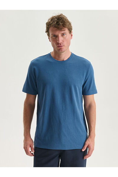 LC Waikiki Rmz Gi̇yi̇m Farkiyla Zero Roba Collar Short Sleeve Men's Textured ...