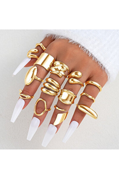 Ervalina خواتم أساسية متنوعة 1 قطعة (شحن مختلط)