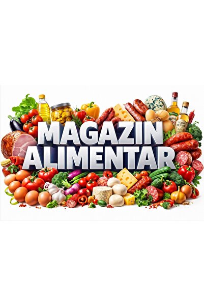 OEM Grocery Store Banner PVC 440g 80×110 cm – outdoor advertising banner