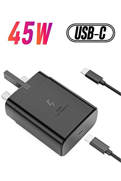 Shopi شاحن فائق السرعة USB-C بقوة 45 واط، إصدار 2024، لأجهزة سامسونج جالاكسي ...