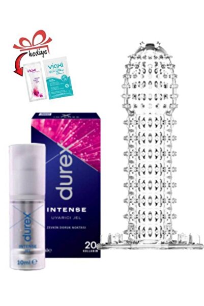 Durex İntense Kadınlara 20 Kullanımlık Uyarıcı Jel-Sınırsız Kullanımlık Preze...