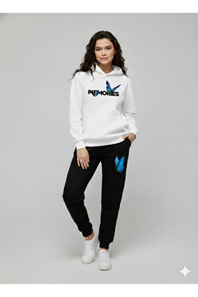 Eritqaa Emotional Design: Memories Written and Butterfly Effect Sweatshirt Set