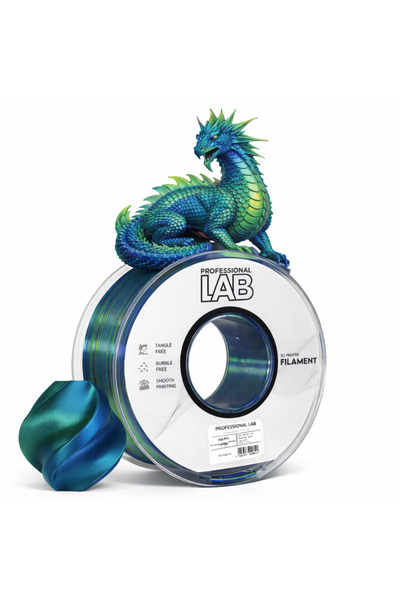 Profesional LAB Νήμα PLA από Μετάξι για τρισδιάστατο εκτυπωτή, 1 kg, 1,75 mm,...