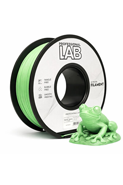 Profesional LAB Filament PLA pentru imprimanta 3D, 1 kg, 1.75 mm, verde pastel