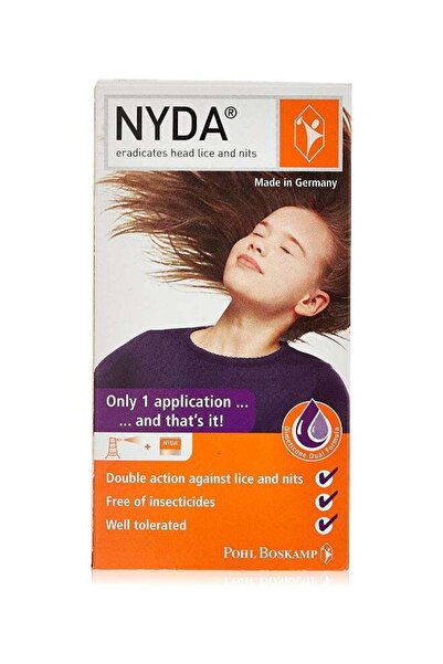 Nyda بخاخ شفاف لعلاج قمل الشعر 50 مل