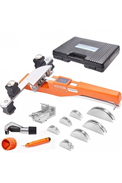 Vivatechnix Dispozitiv de îndoire a țevilor Vevor cu 7 matrițe