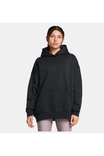 Under Armour Icon FLC Ultra Os Hdy Kadın Sweatshirt - Siyah