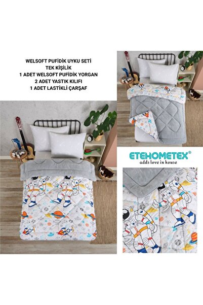 ETE HOMETEX SINGLE PERSON WELSOFT SLEEPING SET