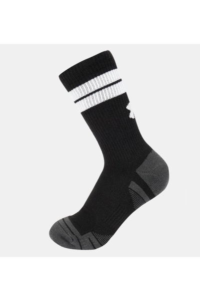 Under Armour Tech Crew 3 Pack Unisex Çorap - Siyah