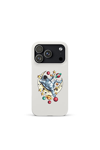 KaffCase حافظة هاتف آيفون 17 برو أسترونوت 3 بتصميم مطبوع