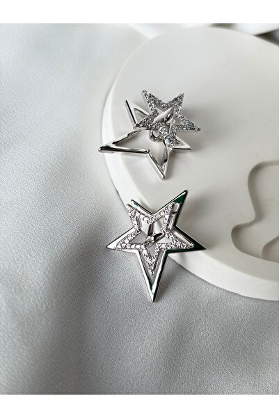 XUPING JEWELRY Taşlı Yıldız Tasarım Küpe