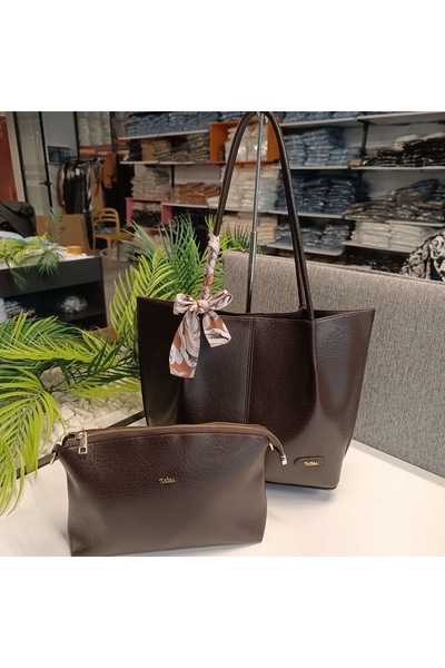 Tuğba Acı kahve Kadın Omuz Çantası