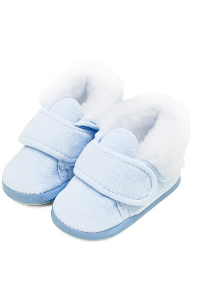 NEWBABY Ghetuțe de iarnă pentru bebeluși, albastru nou, 0-3 luni