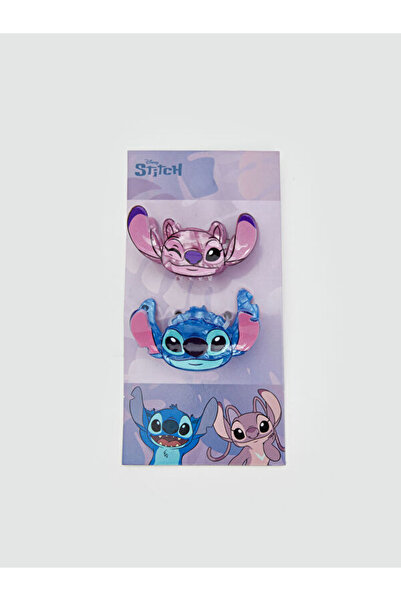 LC Waikiki RMZ GİYİM FARKIYA طقم مشبك للفتيات مكون من قطعتين مع شخصيات ليلو و...