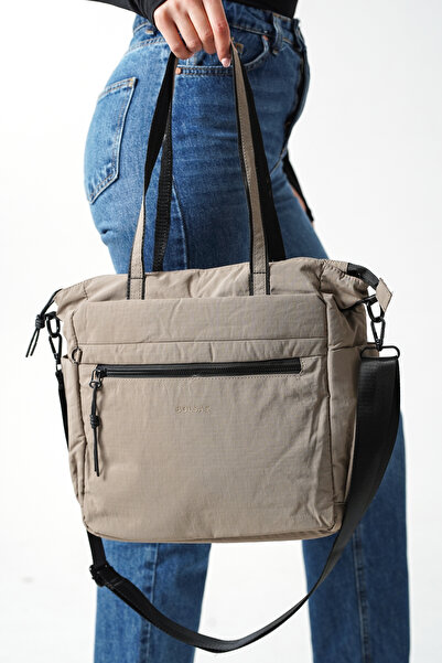 Solo Bag Women's Mink Multi-Compartment Waterproof Crinkle Daily Crossbody Ha...