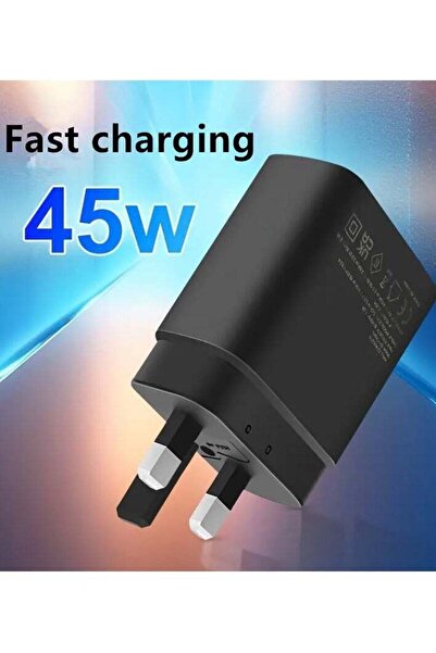 Shopi Compact 45W Super Fast Charging Adapter: USB-C Power Supply for Samsung...