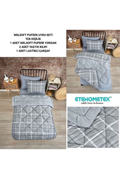 ETE HOMETEX SINGLE PERSON WELSOFT SLEEPING SET