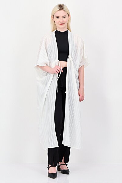 aerie Women Plain Poncho, White