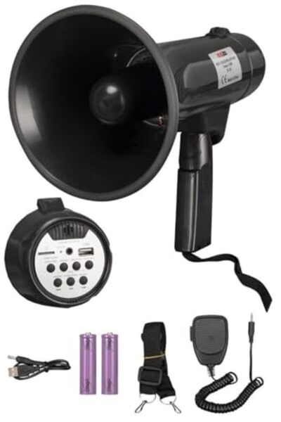 markentegra Mayklı askılı el mefon, 120 Watt şarjlı Bluetooth