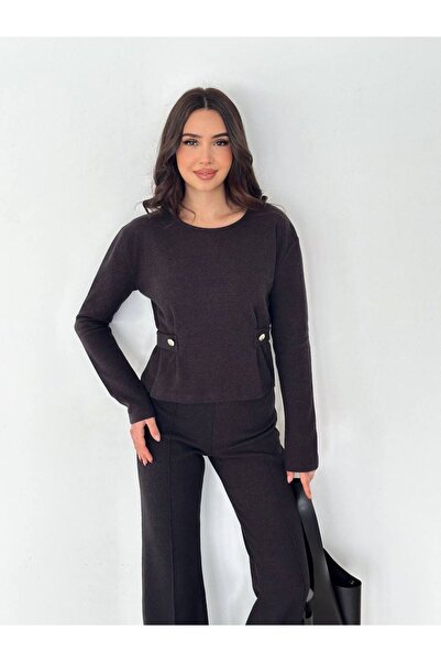 Noa&Noa Button Detailed Lower Upper Set