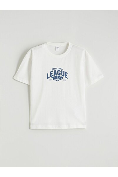 LC Waikiki Printed Boy's T-Shirt