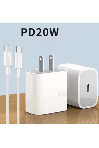 Shopi 20W USB-C Power Adapter PD Fast Charger Cable For iPhone 14 13 12 11 Pr...
