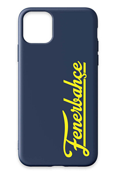 Fenerbahçe iPhone 11 Pro Max Uyumlu El Yazı Lacivert Silikon Lisanslı Telefon...