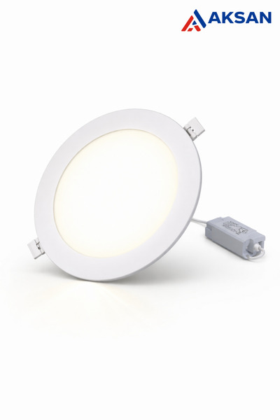 Cata CT-5147 12W Slim LED Panel Sıva Altı Beyaz Işık 6400K 1180lm(Delik Çapı:...