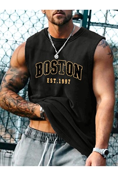 4desire.ro Men's T-shirt BOSTON MUSCLE Ink, Classic Regular Fit, 100% Cotton ...