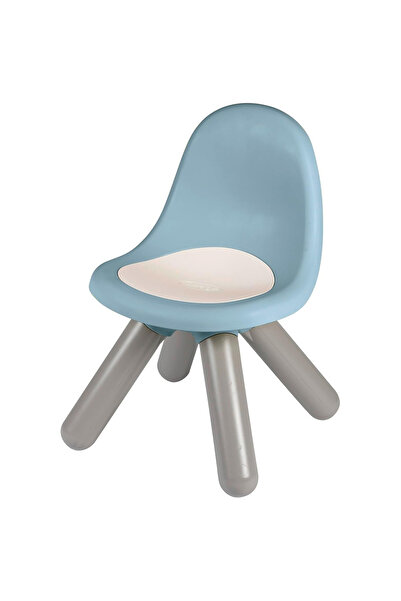 Smoby Life blue children's chair with backrest