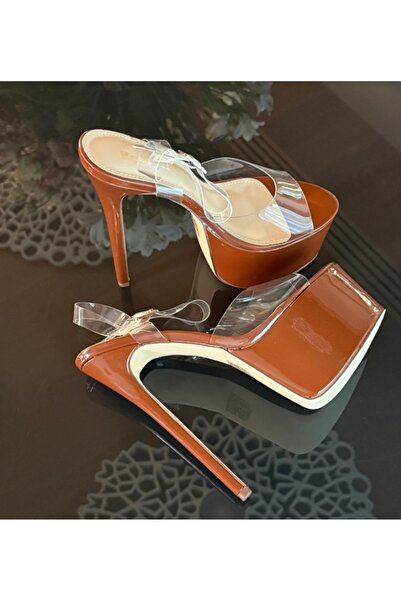 BENOTTİ Kimiko Brown Heels Size 37