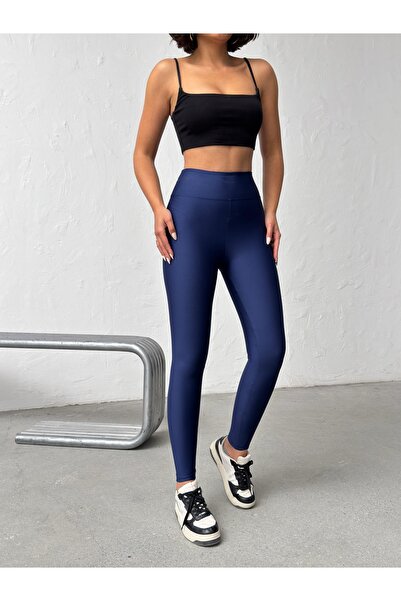 KAPHONE Women's High Waist Tummy Control Leggings with Side Pockets