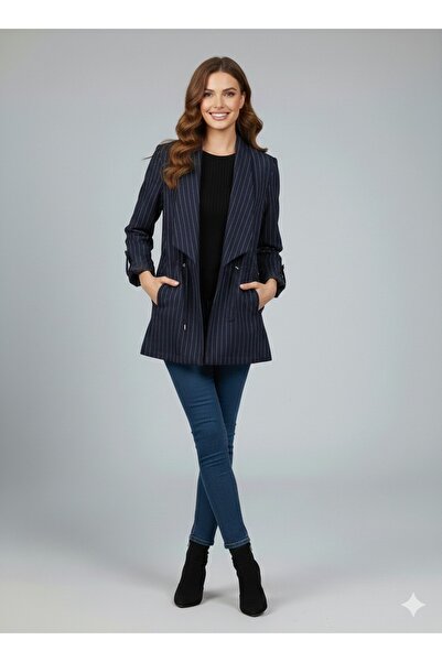 Ekol Çizgili Ceket 1088