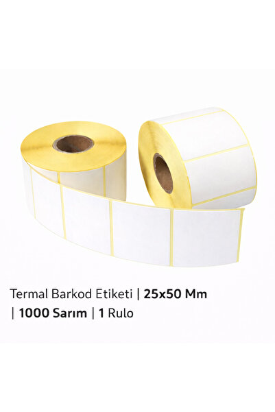 Blue Label Termalno Barcode Label | 25k50 mm | 1000 rolne | 1 rola