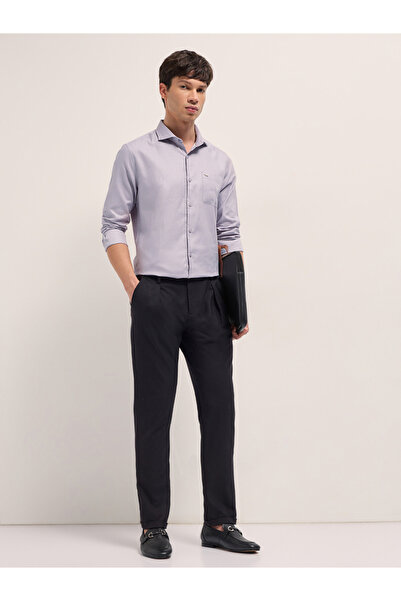 The Bear House By Styli Men Woven Design Tailored Fit Formal Shirt