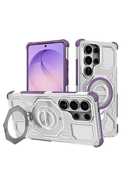 Techsuit Θήκη Samsung Galaxy S26 Ultra Carbon Shield PRO, Μωβ