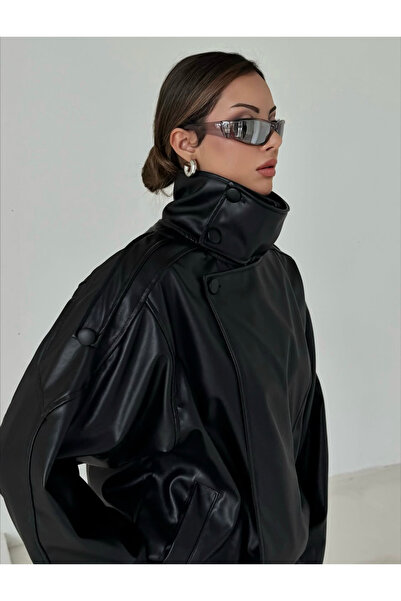 Orions Collection New Season Black Style Leather Jacket